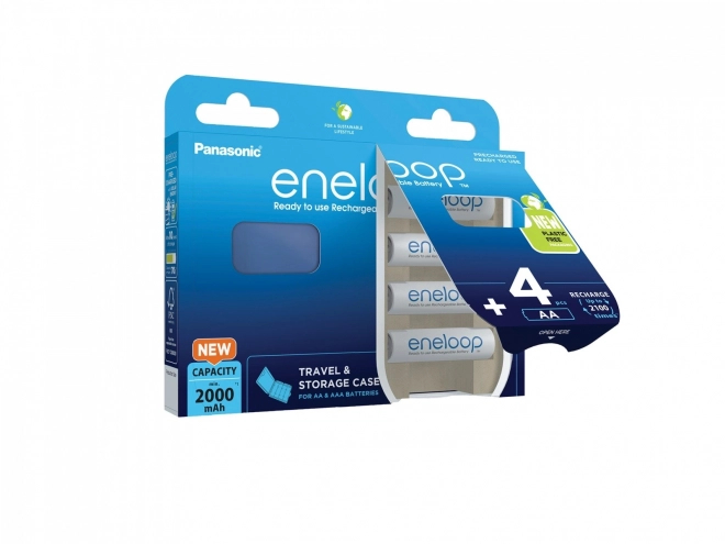 Nabíjecí baterie Eneloop AA 2000 mAh 4 ks krabice