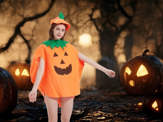 Halloweenský kostým dýně