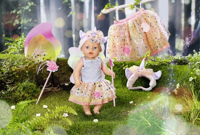 BABY born Oblečení "Jednorožec" pro panenku i pro holčičku