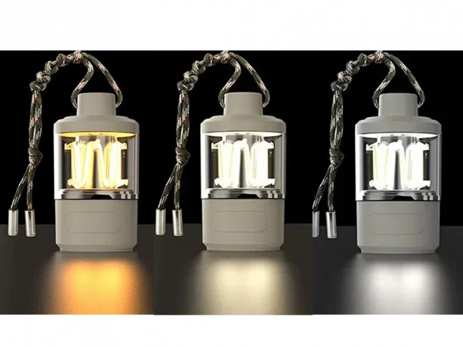 Dobíjecí LED světlo na kempování Powerbank USB