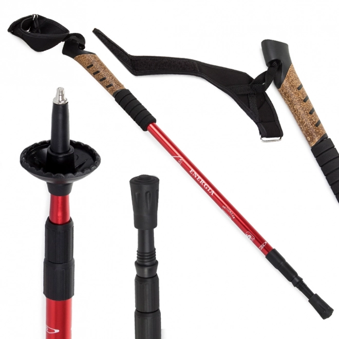 Korkové trekové hole Nordic Walking