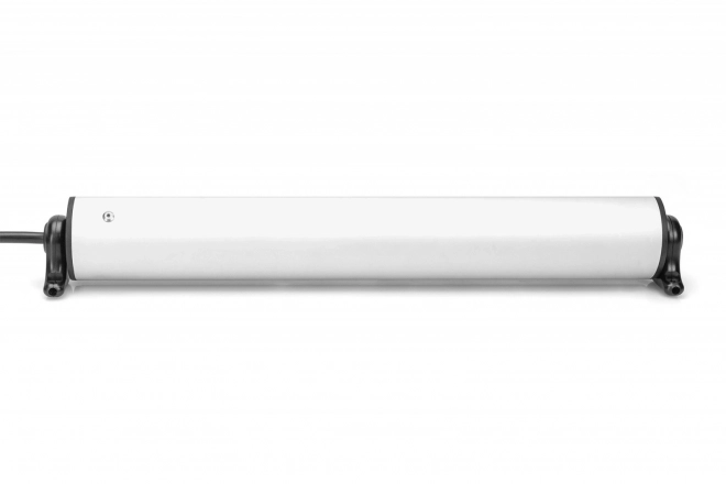 Stolní napájecí lišta s 6 zásuvkami, 2x USB‑A a 1x USB‑C, otočná o 180°, hliníková, se svěrkami – DIGITUS