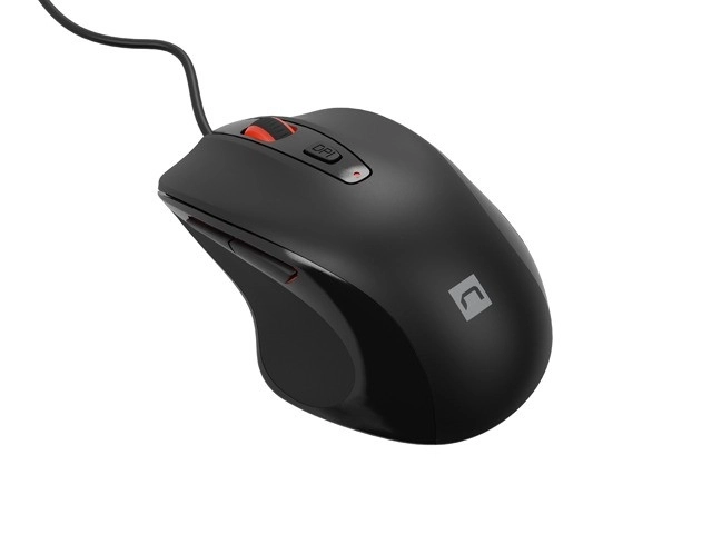 Myš Pigeon 2 4000 DPI 1,8 m černá