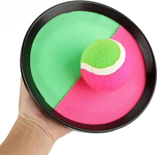 Venkovní hra - Catch ball s míčkem na suchý zip