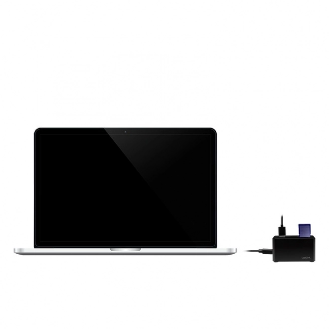 Dokovací stanice USB3.2 s 8 porty mini černá
