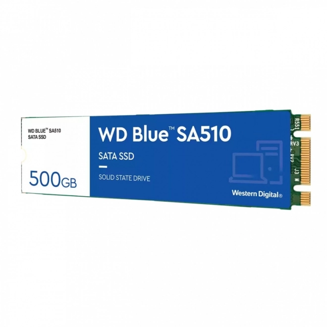 Modrý SSD disk 500GB SA510 M.2 2280 WDS500G3B0B