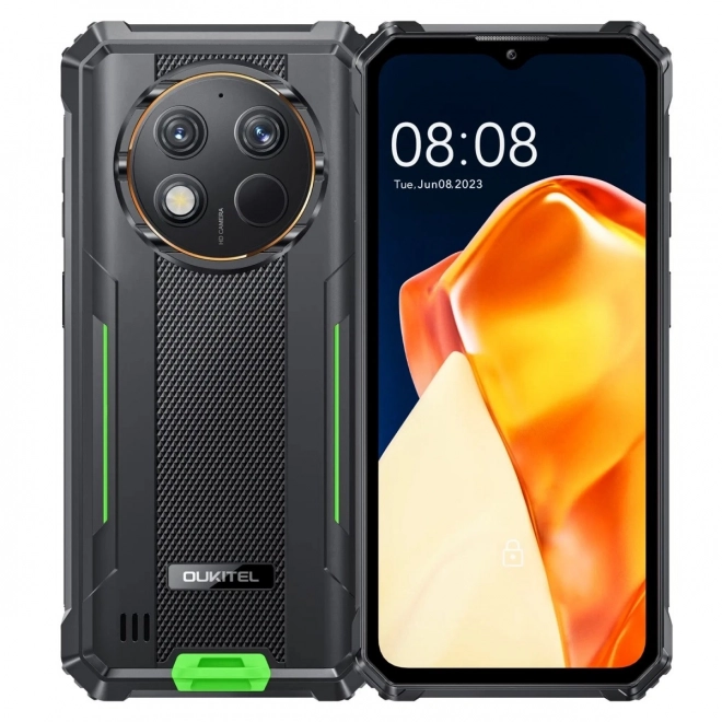 Odolný Smartphone 4G 6/256GB Zelený