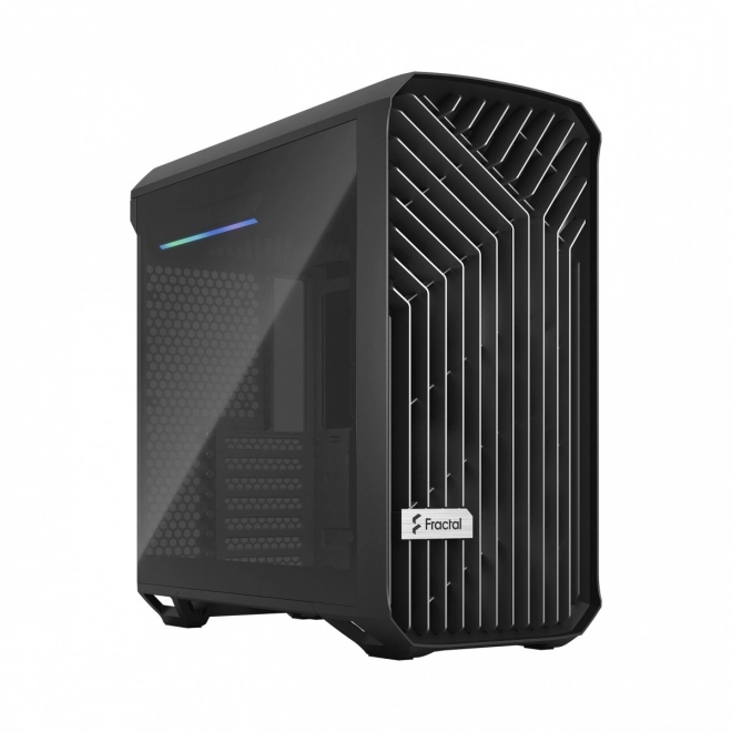 Torrent Compact Black TG Tmavý plechový kryt