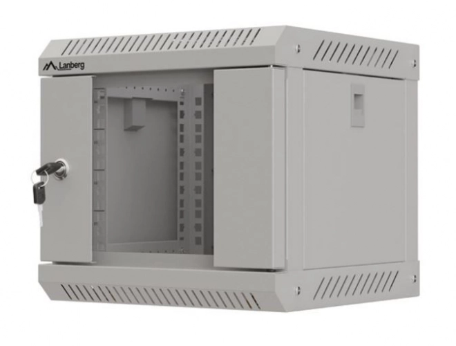 Nástěnná rack skříň 10 palců 4U 300x300 šedá
