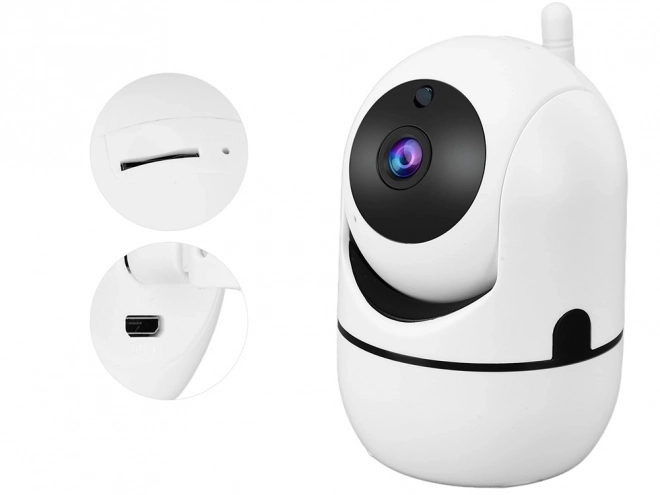 Otočná WiFi IP Kamera s Elektronickou Chůvou a HD Audio