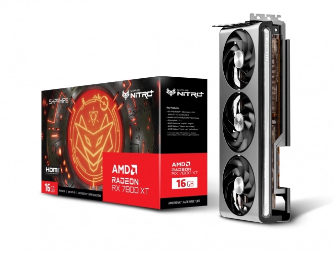 Grafická karta Sapphire Radeon RX 7800 XT Nitro+