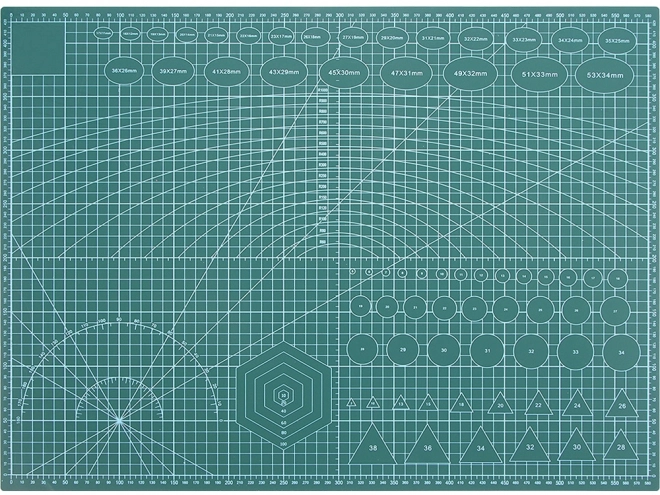 Samoregenerační oboustranná řezací podložka A2 60 × 45 cm