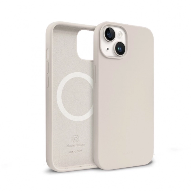 Barva pouzdra Magnetic iPhone 14 / iPhone 13 MagSafe Stone Beige