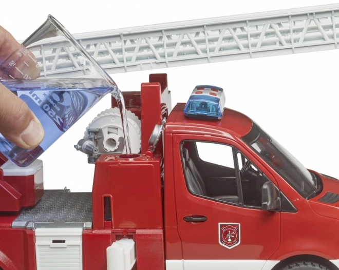 Hasičský vůz Mercedes-Benz Sprinter se žebříkem pro děti