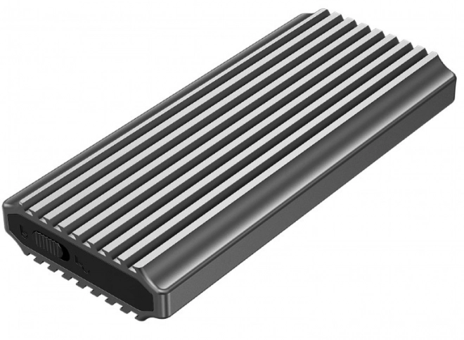 Hliníkový kryt disku M.2 NVME s LED diodami USB 3.1