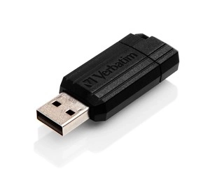 USB flash disk Verbatim PinStripe 32GB černý