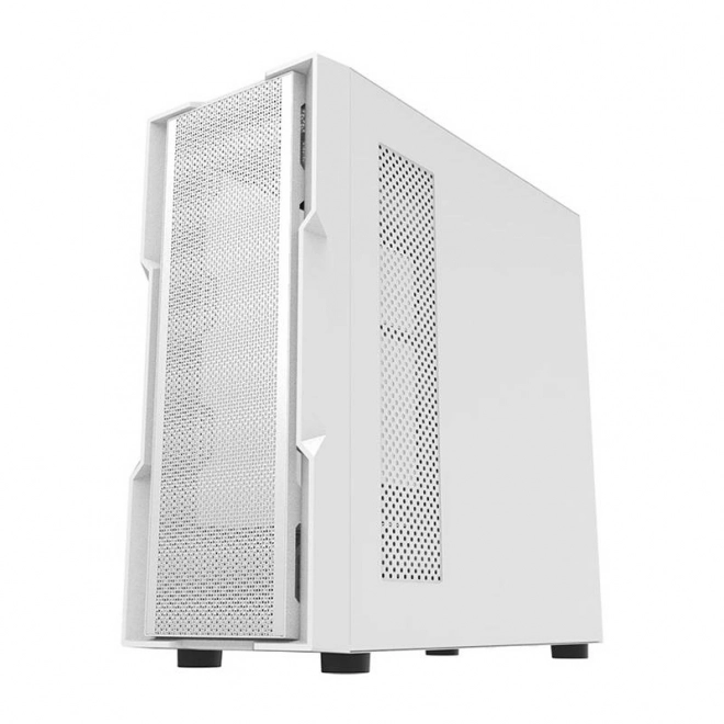 Počítačová skříň Darkflash DK431 + 4 ventilátory (bílá)