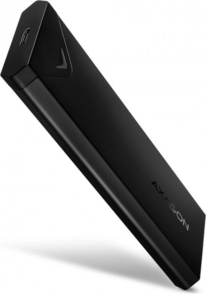 Externa disketová skříňka AXAGON pro SSD M.2 NVMe, USB-C 3.2 Gen 2, černá