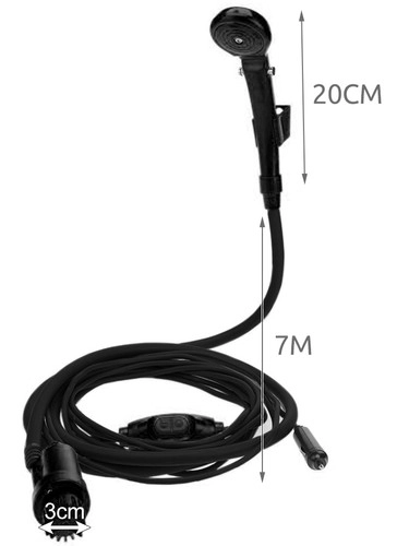 Přenosná turistická sprcha