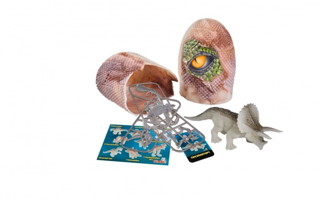 Figurka dinosaura ve vajíčku, 8druhů, DP8