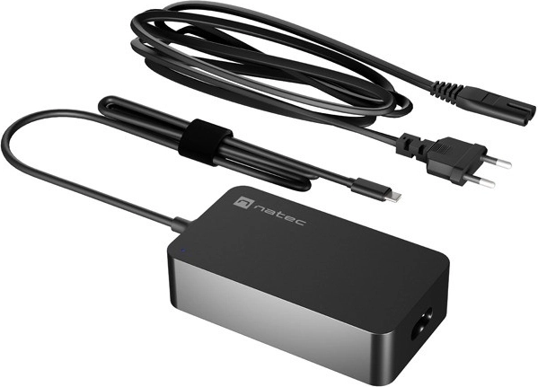 NATEC Grayling USB‑C 45W nabíječka pro notebooky, tablety a telefony