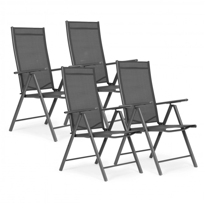 Sada 4 skládacích zahradních židlí MultiGarden