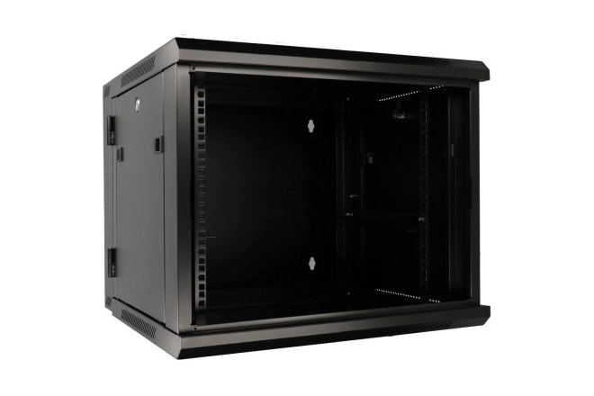 Nástěnná rack skříň 6U 600×600 dvousekční EXTRALINK