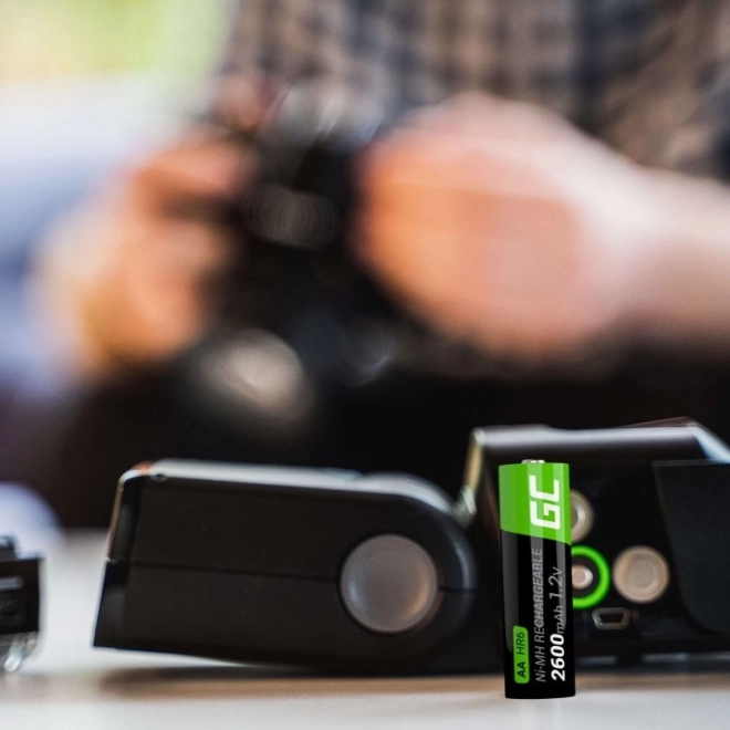 Nabíjecí články AA R6 2600mAh 16 kusů