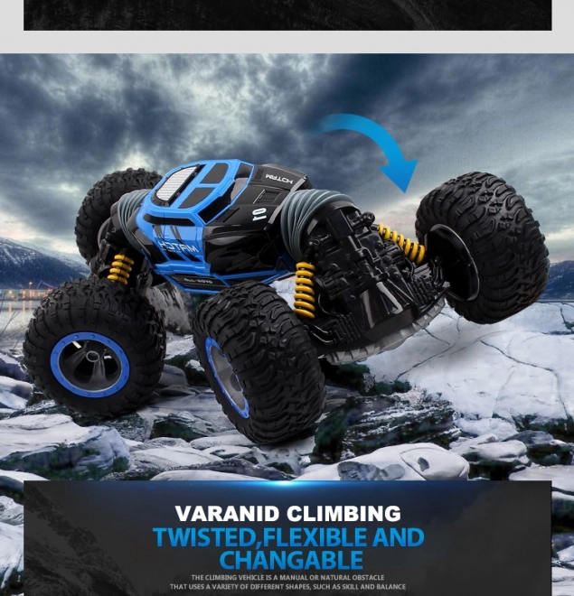 RC oboustranné auto – Modré