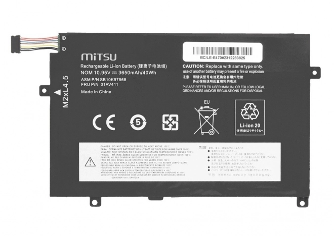 Baterie pro Lenovo ThinkPad E470 a E475