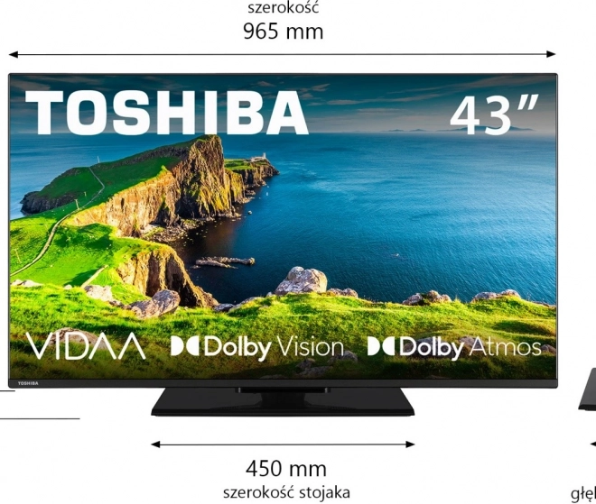 Televize LED 43 palců