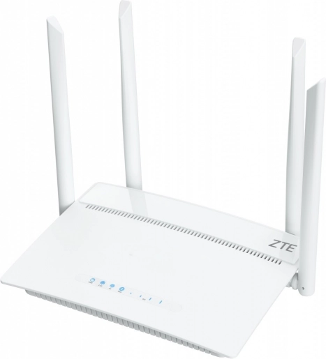Router ZTE s WiFi6 a LTE modemem