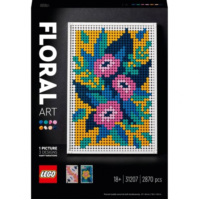 LEGO Art 31207 Květinové umění
