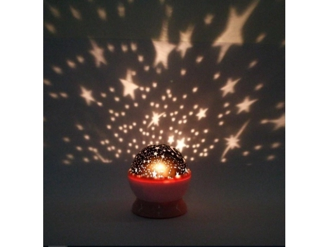 Hvězdná noční lampa – Bílá