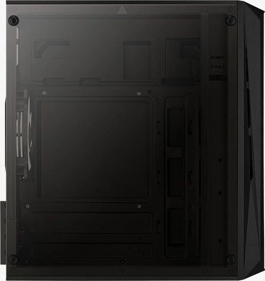 Černá Mini Tower skříň ARGB USB 3.0