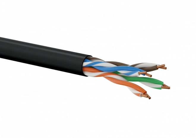 Venkovní datový kabel kat. 5E 100% měď