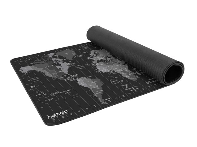 Mapa časového pásma Maxi podložka pod myš 800x400