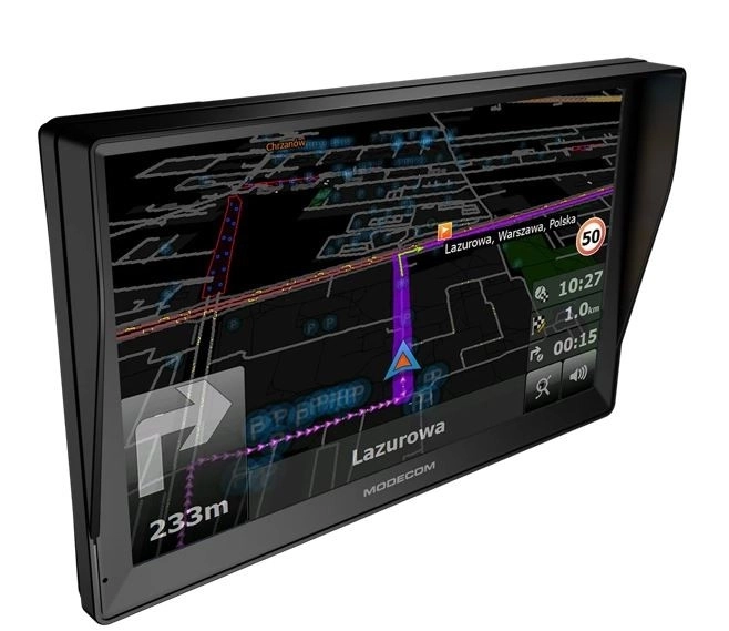 Automobilová navigace s mapami MapFactor Evropy MODECOM FreeWAY CX 9.3 PLUS