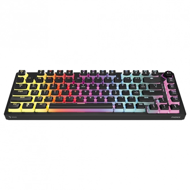 Bezdrátová mechanická klávesnice Savio Phenix RGB