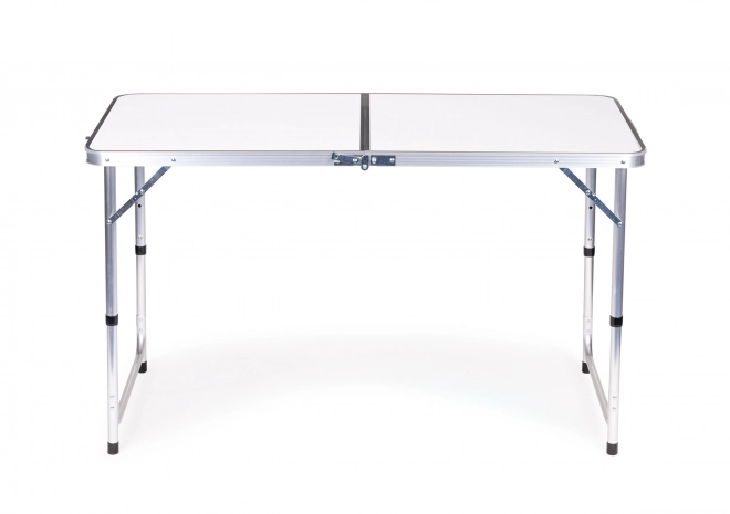 Stolik turystyczny stół składany kemping biały blat 120 x 60 cm