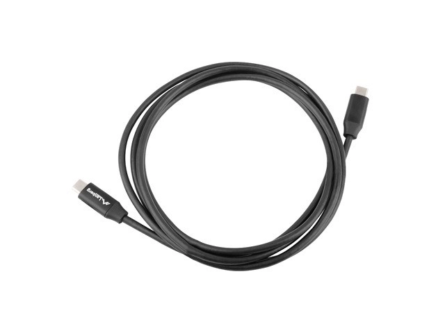 Kabel USB-C 2.0, 1.8m, Černý