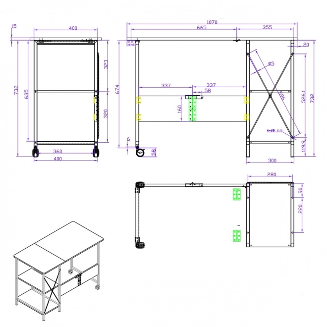 Kompaktní a multifunkční design