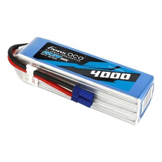 Baterie Gens Ace 4000mAh 22,2V 60C 6S1P EC5