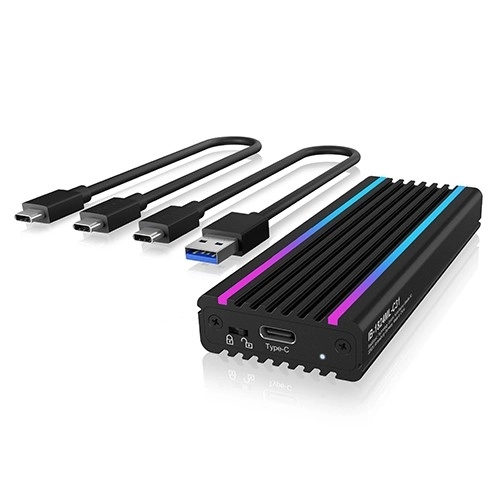 IB-1824ML-C31 Skříň M.2 NVMe s osvětlením RGB