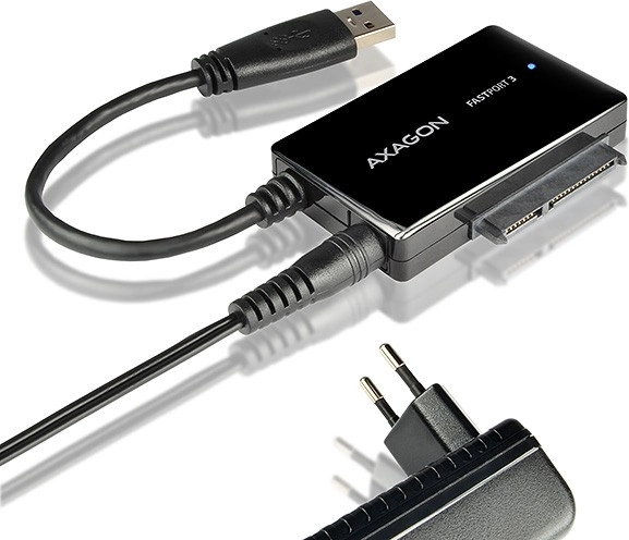 Adaptér USB 3.2 Gen 1 - SATA 6G HDD AXAGON Fastport3