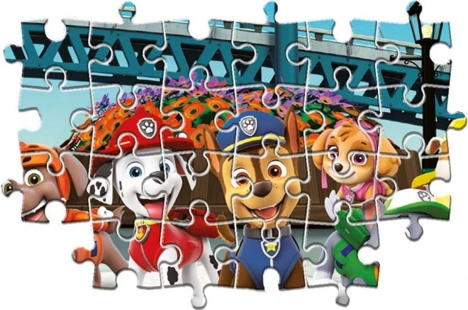 Puzzle 104 dílků maxi Tlapková patrola
