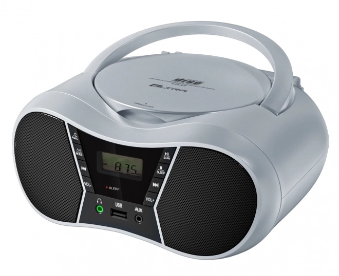 LILA2 USB/BT CD přehrávač stříbrný