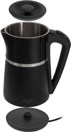 Dvojitá stěna pro bezpečný dotyk a delší horkost