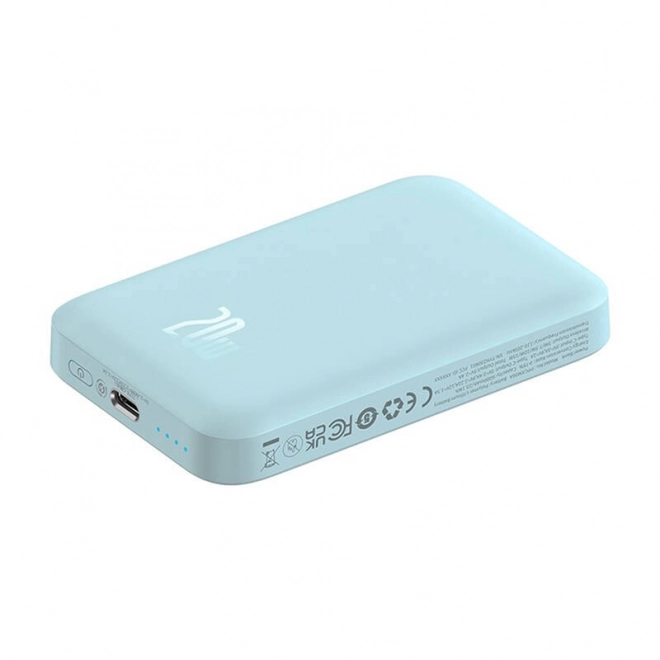 Mini powerbanka Baseus 6000 mAh modrá