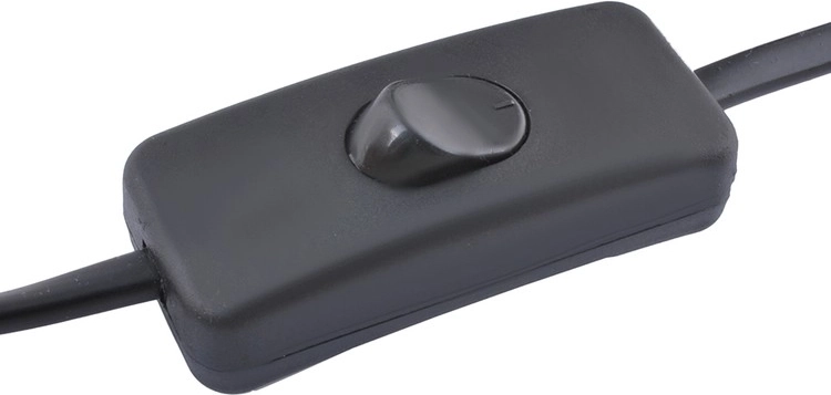 Praktický vypínač na kabelu